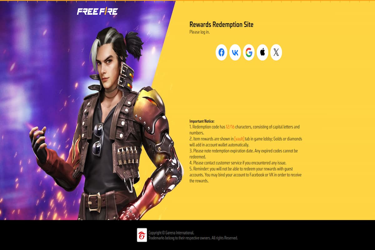 Free Fire MAX Codes